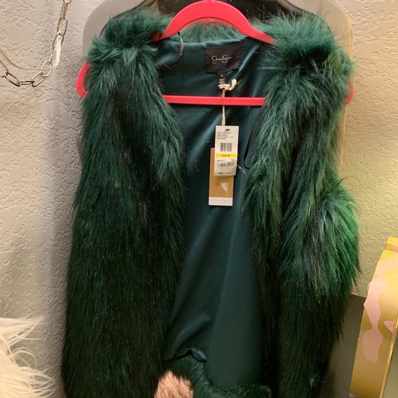 Jessica Simpson Jackets & Blazers - Andrea Fur Vest